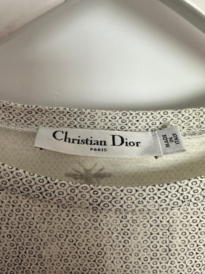 Christian Dior L'Amoureux Printed T-Shirt Size S (UK 8)