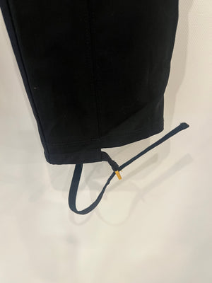 Jacquemus Black Le Caraco Trousers with Button and Buckles Details Size FR 38 (UK 10)