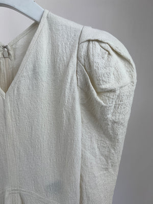 Isabel Marant White Longsleeve Maxi Dress Size FR 34 (UK 6)