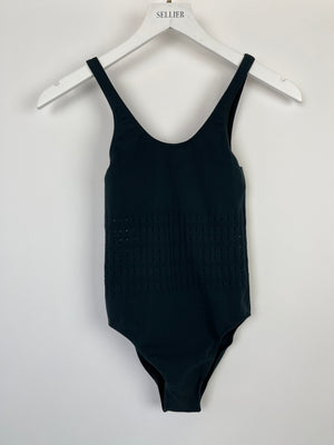Alaïa Dark Green Swimsuit FR 38 (UK 10)