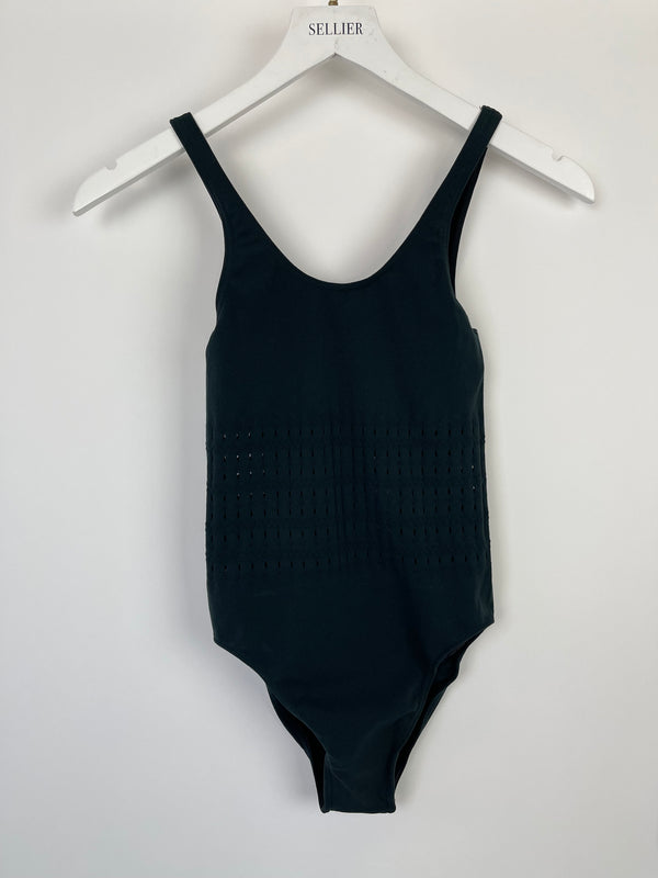 Alaïa Dark Green Swimsuit FR 38 (UK 10)