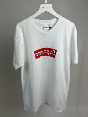 Comme des Garçon x Supreme White T-shirt Size FR 38 ( UK 10)