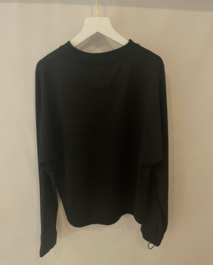 Fendi Black Technical Round-Neck Sweater Size M (UK 10)