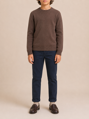 Loro Piana Kids Brown Baby Cashmere Jumper Size 10 years RRP £675