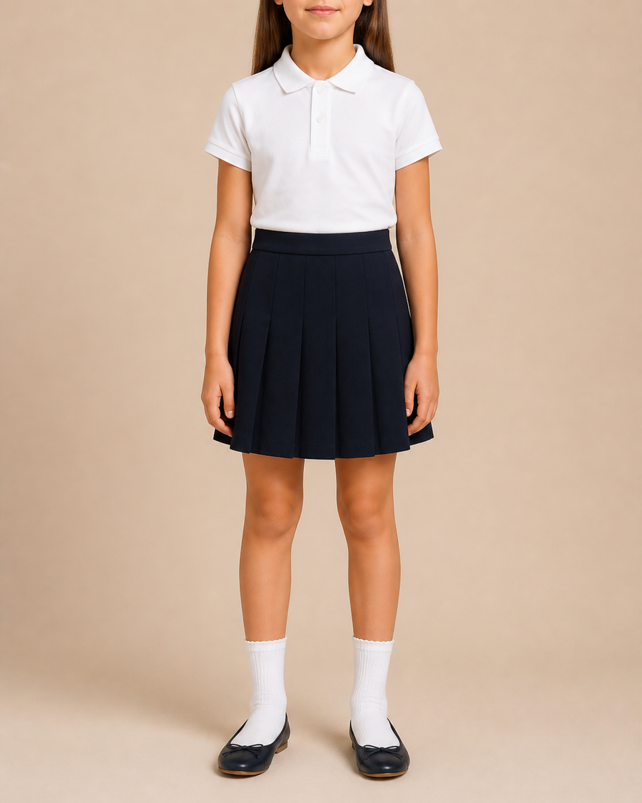 Burberry Kids Black Pleated Skirt Size 8 years