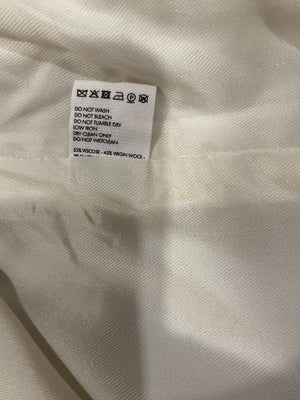 Jacquemus Ivory Le Papier La Veste d'Homme Blazer Jacket Size FR 36 (UK 8) RRP £700