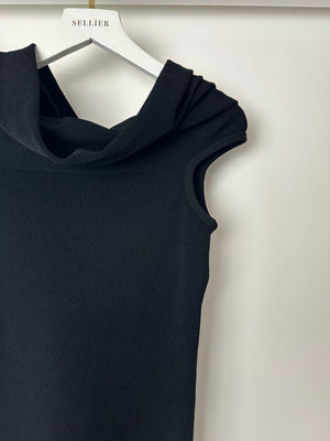 Alaïa Black Hooded Sleeveless Bodysuit size FR 38 (UK 10) RRP £1690