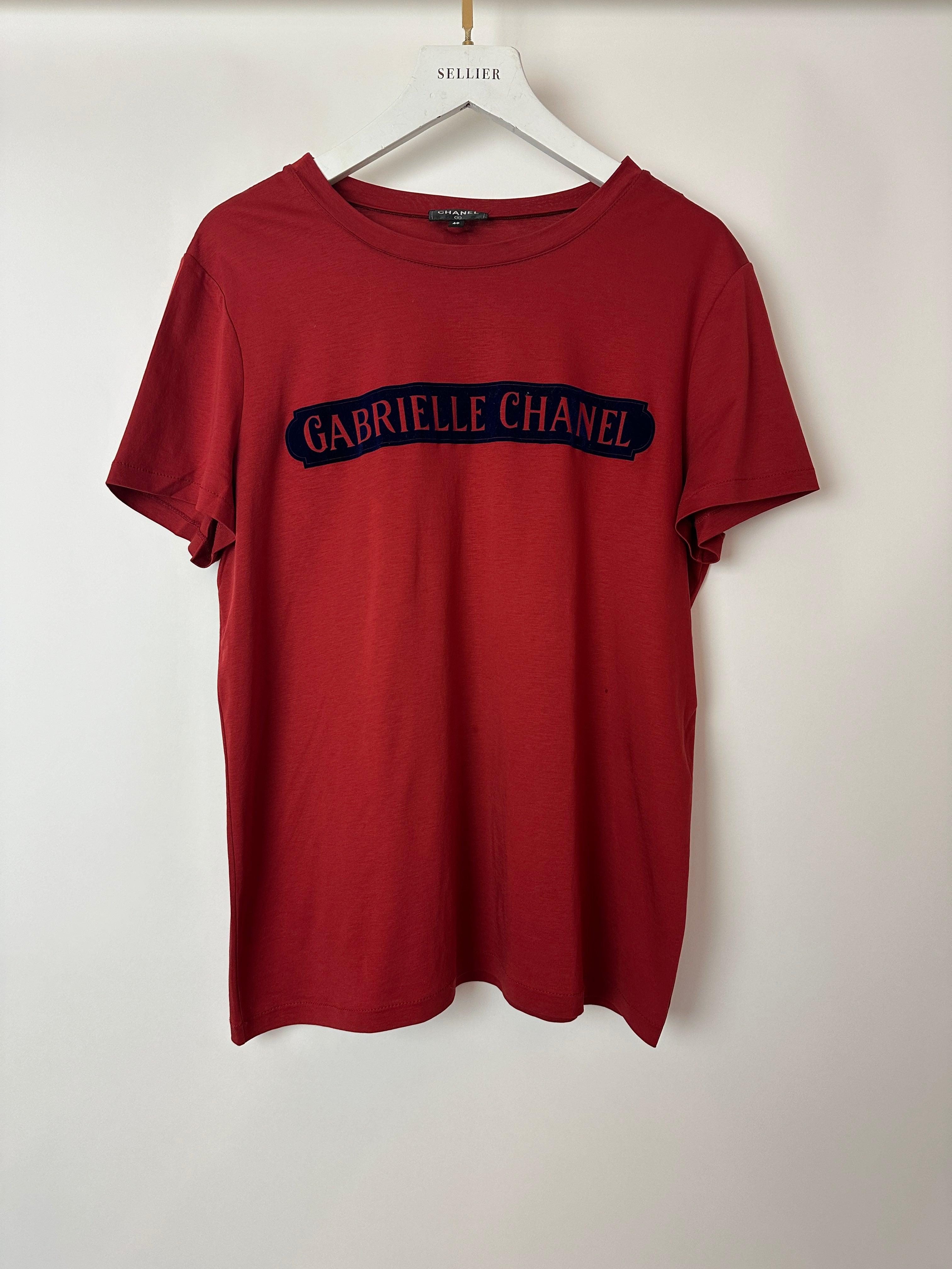 CHANEL GABRIELLE CHANEL Tシャツ 40 CHANEL GABRIELLE CHANEL Tシャツ 40 Chanel T-Shirt Gabrielle White