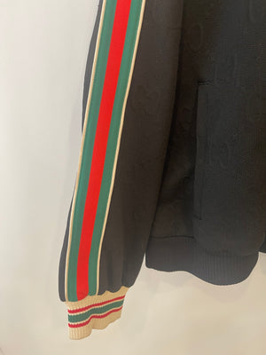 Gucci Menswear Black GG Jogger Jacket Size XXXL (UK 48) RRP £1,400