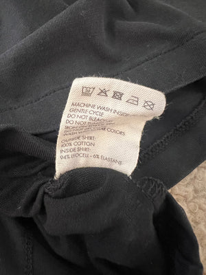 Jacquemus Black Layered Effect Le Double T-Shirt Size M (UK 10)