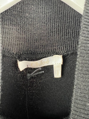 Chloé Black Jumper with Shoulder Cut-Out Detail Size S (UK 8)