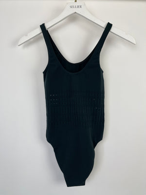 Alaïa Dark Green Swimsuit FR 38 (UK 10)