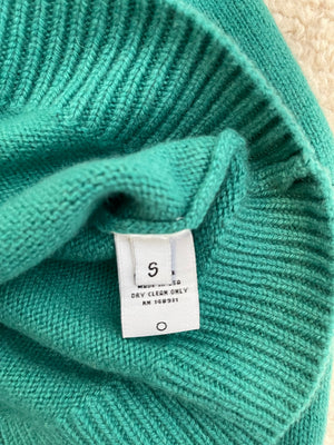 The Elder Statesman Emerald Green Cashmere Sweater Size S (UK 8) RRP £1,100