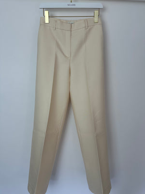 Magdat Butrym Cream Waistcoat and Trouser Set Size FR 34 (UK 6)