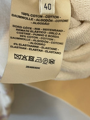 Hermès Beige and Pink 'Grand Tralala' Two-Piece Jumper and Jogger Set Size FR 40 (UK 12)