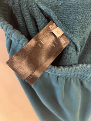 Balenciaga Unisex Petrol Blue Tracksuit Set with White Embroidered Logo Detail Size XS/S (UK6/8) RRP £1,250
