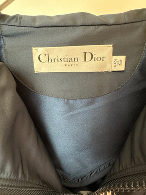 Christian Dior Hooded Dioralps Anorak in Navy with Dior Logo and Star Size XS (UK 6)