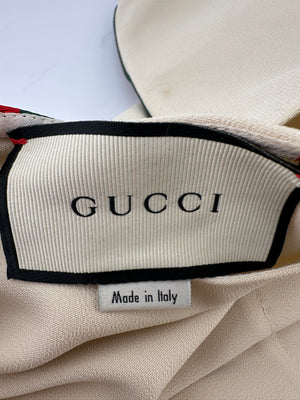 Gucci Beige Web Stripe Tunic Short Dress Size IT 40 (UK 8)