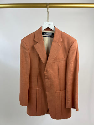 Jacquemus Orange L'Amour Two Piece Suit FR 32 (UK 4)