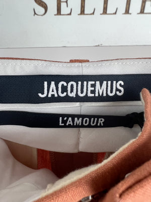 Jacquemus Orange L'Amour Two Piece Suit FR 32 (UK 4)