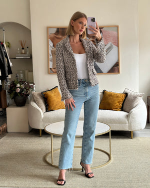 Tweed blazer Chanel Pink size 40 FR in Tweed - 32500552