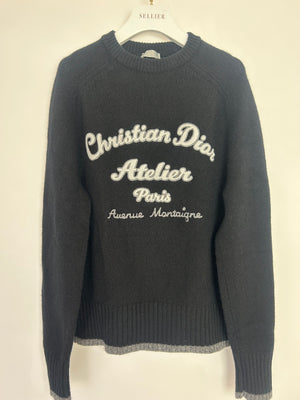 Christian Dior Menswear Atelier Knit Sweater Size XS (UK 34)