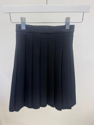Burberry Kids Black Pleated Skirt Size 8 years