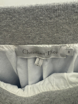 Christian Dior Kids Light Blue Skirt with Embellished Waistband and Logo Detail Size 8 years&nbsp;