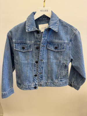 Marc Jacobs Kids Denim Water Drop Embellished Jacket and Skirt Set Size 8/10 years