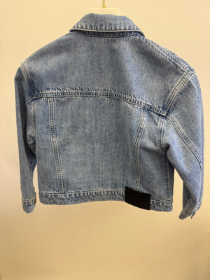 Marc Jacobs Kids Denim Water Drop Embellished Jacket and Skirt Set Size 8/10 years