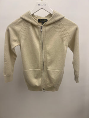 Loro Piana Kids Cream Baby Cashmere Gilet and Trousers Set Size 8 years RRP £1,500