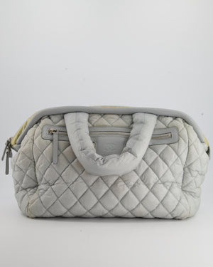 Chanel Cloud Grey Coco Cocoon Tote Bag In Nylon and CC Detail