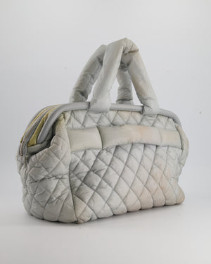 Chanel Cloud Grey Coco Cocoon Tote Bag In Nylon and CC Detail