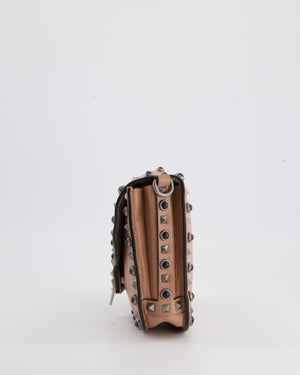 Valentino Rockstud & Cabachon Messenger Bag with Guitar Strap