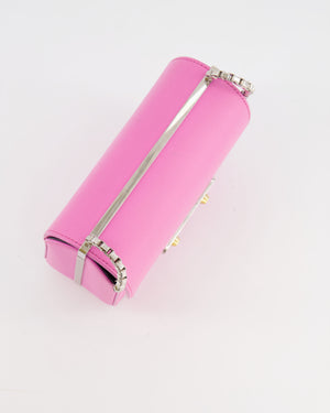Balenciaga Candy Pink Small Leather Bag with Silver and Gold Hardware