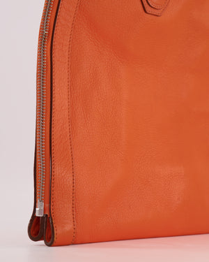 Givenchy Orange Shoulder Tote Bag with Side Zip