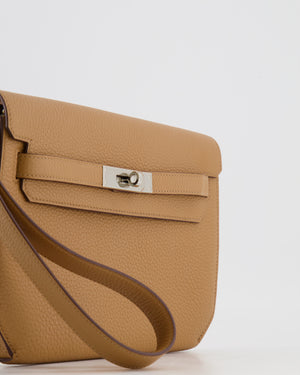 Hermès Étoupe Togo Leather Kelly Depeches 25cm Pochette