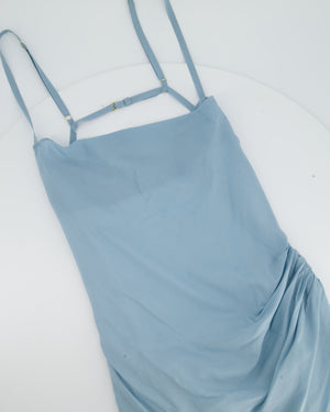 Jacquemus Blue Open Back Sleeveless Dress Size FR 38 (UK 10)