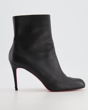 Christian Louboutin Black Leather Ankle Heeled Boots Size 41.5 RRP £930