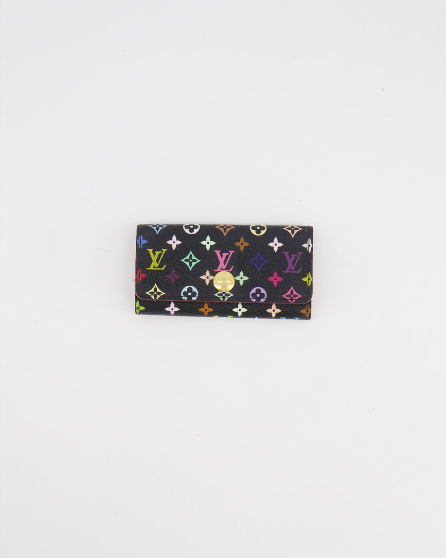 Louis Vuitton x Takashi Murakami Multicolour Monogram Card Holder