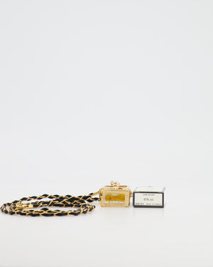 *HOT* Chanel Vintage Gold Coco Perfume Bottle Necklace