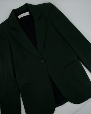 Victoria Beckham Green Two Piece Suit with Lapel Detailing IT 40 (UK 8)