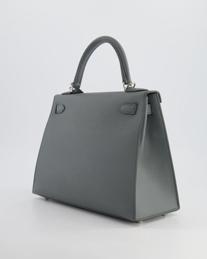 Hermès Kelly Sellier Bag 28cm in Vert Amande Epsom Leather with Palladium Hardware