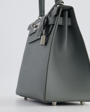 Hermès Vert Amande Epsom Leather Gold Finish Kelly Sellier 28 Bag