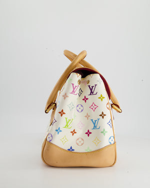 Louis Vuitton Monogram Multicolour Murakami Beverly GM Bag with Gold Hardware