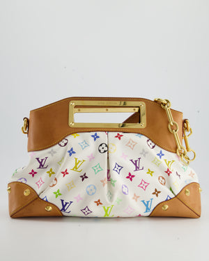 Louis Vuitton Murakami Monogram Multicolour Judy Bag with Gold Hardware