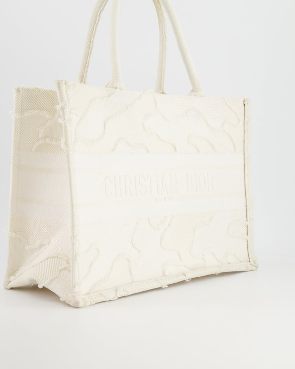 *FIRE PRICE* Christian Dior Cream Camouflage Medium Book Tote Bag RRP £2,650