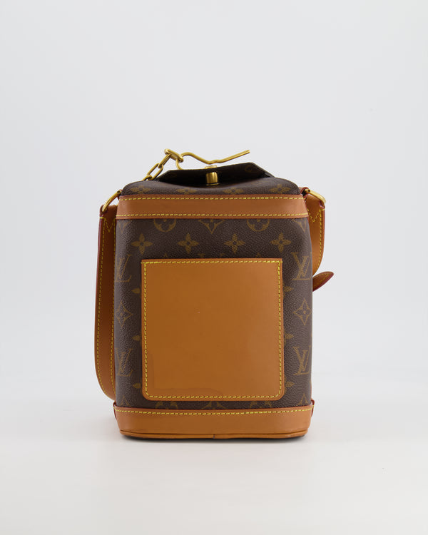 Louis Vuitton Brown Monogram Canvas Milk Box Bag with Gold Hardware