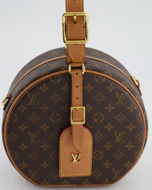 Louis Vuitton Monogram Petite Boite Chapeau Crossbody Bag – On Que