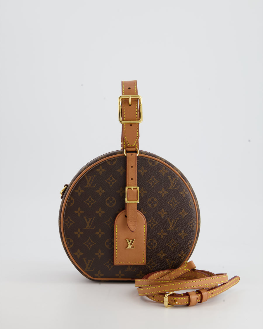 Louis Vuitton Monogram Canvas Petite Boite Chapeau Cross-Body Bag with –  Sellier